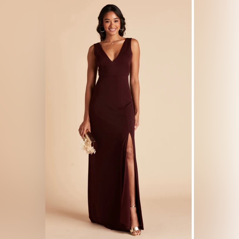 New! Birdy Grey SHAMIN DRESS CREPE CABERNET